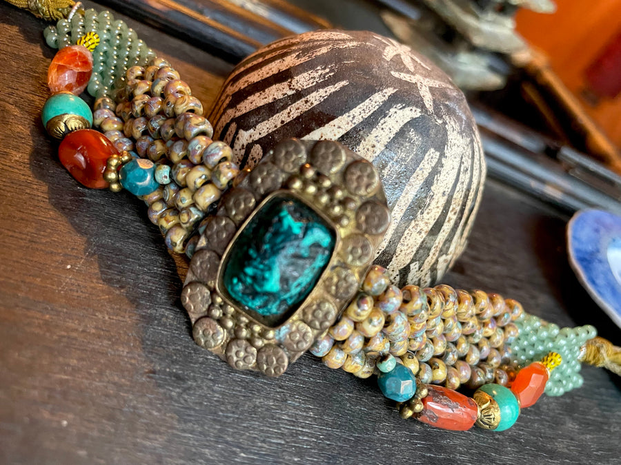 Turquoise Baroque bracelet