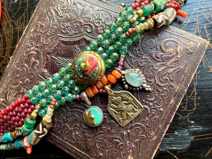 Little brass India choker