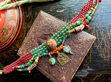 Little brass India choker